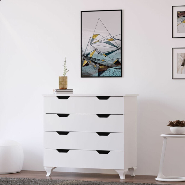 Lipasto Linento Furniture Rb-162, 86x86cm, mattavalkoinen