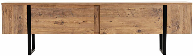 TV-taso Linento Furniture Serenity mänty/musta