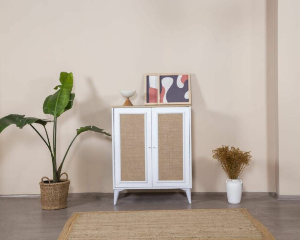 Senkki Linento Furniture Mount, 90x105, ruskea/valkoinen