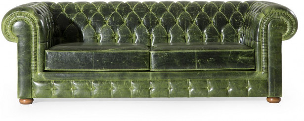 Sohva Linento Furniture Cupon, 2-istuttava, vihreä
