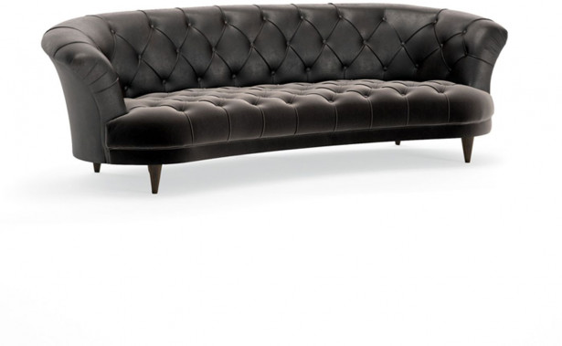 Sohva Linento Furniture Dolmabahce, 3-istuttava, ruskea