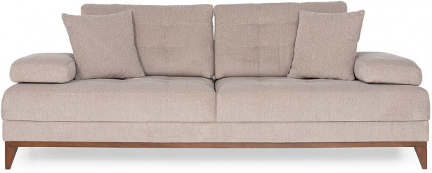 Sohva Linento Furniture Sonya, 3-istuttava, beige