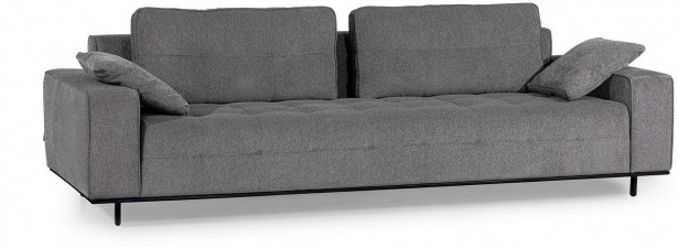 Sohva Linento Furniture Armi, 4-istuttava, harmaa