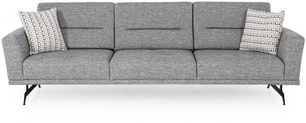 Sohva Linento Furniture Slate, 4-istuttava, harmaa
