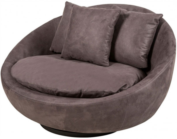 Nojatuoli Linento Furniture Cherry - Grey, harmaa