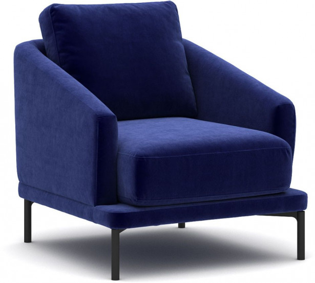 Nojatuoli Linento Furniture Jade, sininen