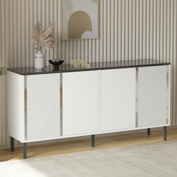 Senkki Linento Furniture Bertilda, 150x75cm, valkoinen