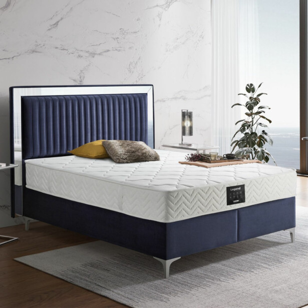 Joustinpatja Linento Furniture Legend Pocket valkoinen