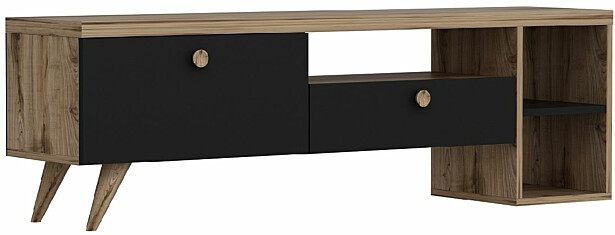 TV-taso Linento Furniture Parion musta/tammi