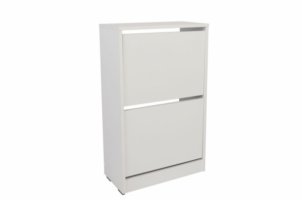 Kenkäkaappi Linento Furniture SHC-320-BB-1, 51x84cm, valkoinen