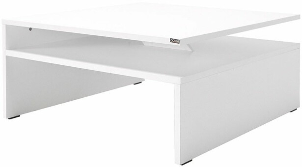 Sohvapöytä Linento Furniture SHP-640-DD-1, 90x90cm, valkoinen