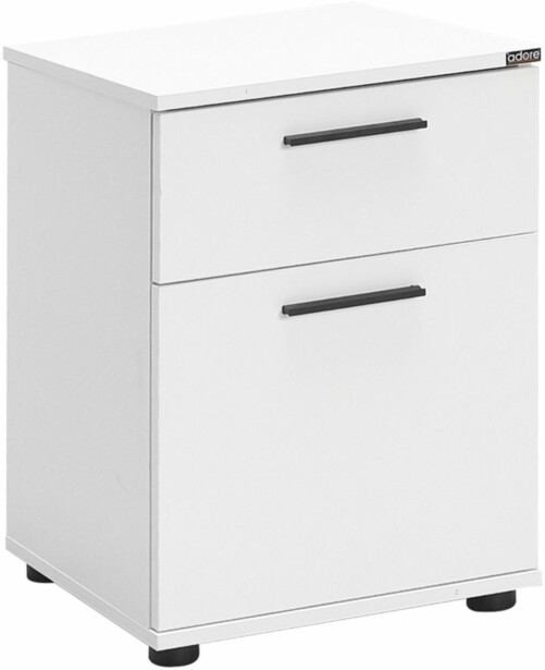 Yöpöytä Linento Furniture KMD-611-BB-1, valkoinen