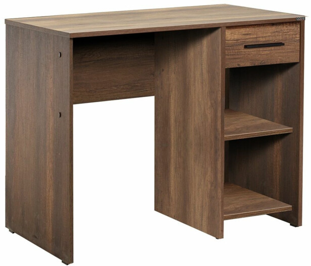 Työpöytä Linento Furniture CMS-505-OO-1, 90x55cm, tummanruskea