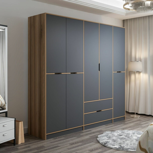 Vaatekaappi Linento Furniture Elina 232cm