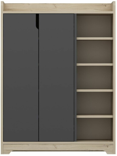Kaappi Linento Furniture Patris 8881 antrasiitti