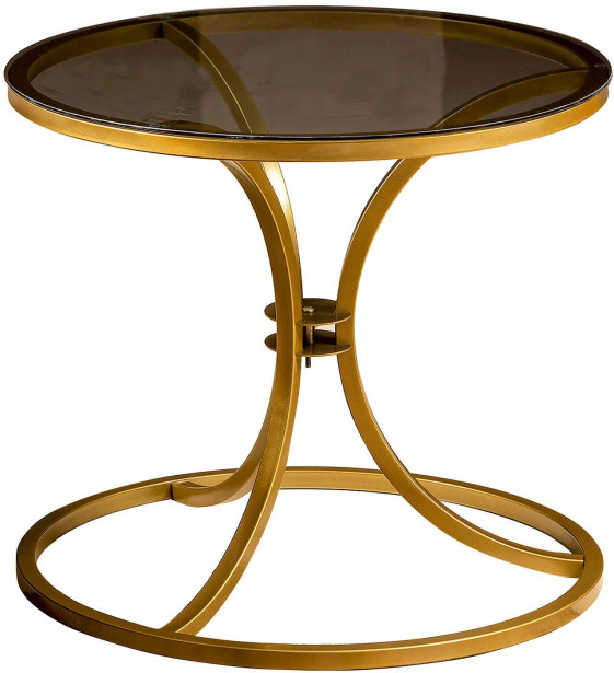 Apupöytä Linento Furniture Corleaone, 60cm, lasi, eri värejä