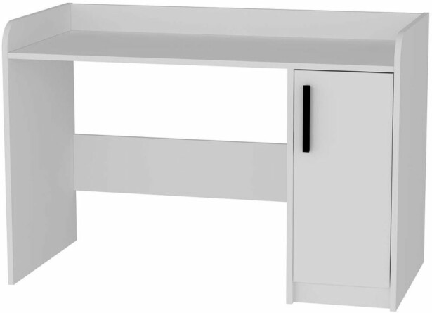 Työpöytä Linento Furniture Luses, 123.6x60cm, valkoinen