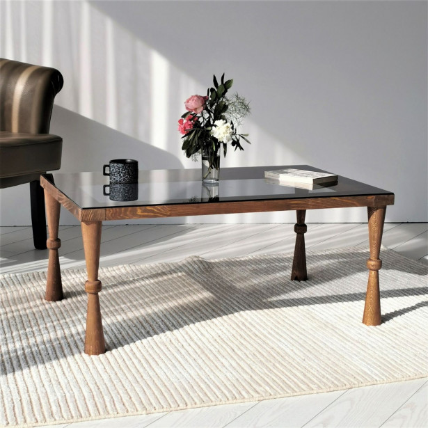 Sohvapöytä Linento Furniture Dolce, ruskea