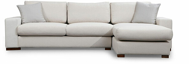 Divaanisohva Linento Furniture Loop 16, 3-istuttava, valkoinen