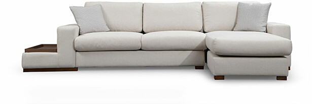 Divaanisohva Linento Furniture Loop 19, 3-istuttava, valkoinen