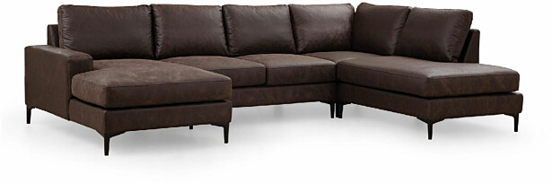 Divaanisohva Linento Furniture Porto Corner CHL-02-C-EOT tummanruskea