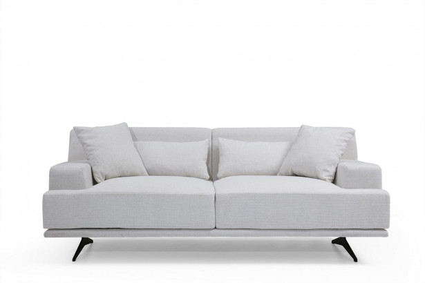 Sohva Linento Furniture Bentley, 2-istuttava, luonnonvalkoinen
