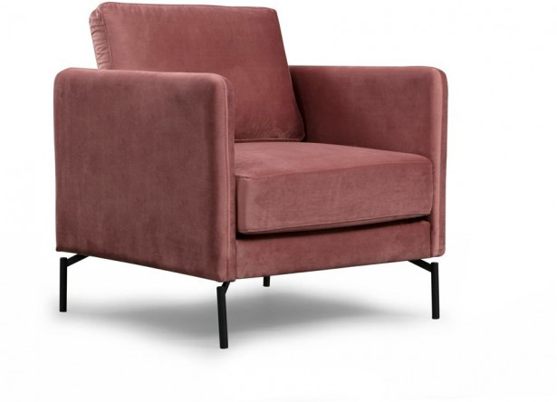 Nojatuoli Linento Furniture Sino, roosa