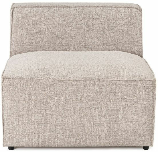Keskimoduuli Linento Furniture Lora-moduulisohvaan, mokka