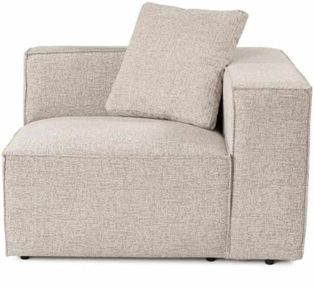 Oikea kulmamoduuli Linento Furniture Lora-moduulisohvaan, mokka