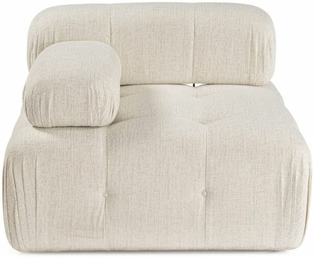 Kulmamoduuli Linento Furniture Doplo-sohvaan, vasen, kerma