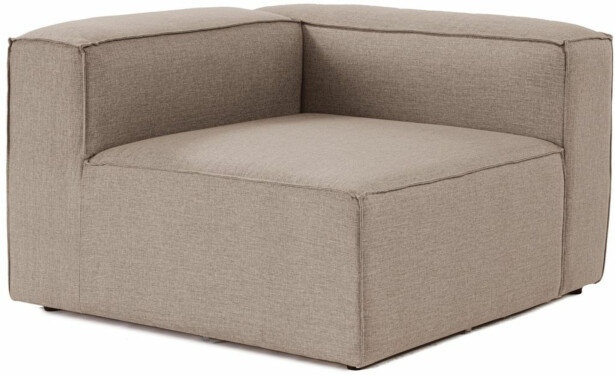 Oikea kulmamoduuli Linento Furniture Fora-moduulisohvaan, ruskea