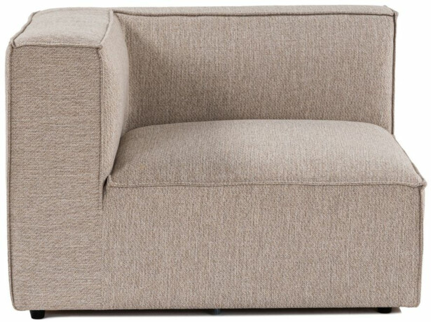Vasen kulmamoduuli Linento Furniture Sora-moduulisohvaan, beige