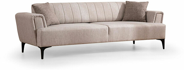 Vuodesohva Linento Furniture Hamlet, 3-istuttava, beige