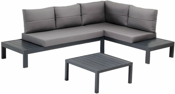 Sohvaryhmä Linento Garden Verona Alm, 3-istuttava, harmaa