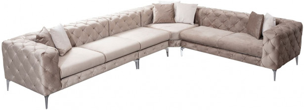 Kulmasohva Linento Furniture Como, 270x350cm, oikea, beige