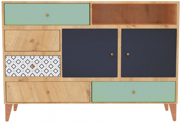 Lipasto Linento Furniture Colores V2, monivärinen
