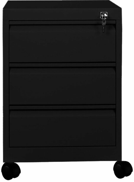 Säilytyskaappi Linento Furniture Js1019Si, 40x50cm, musta