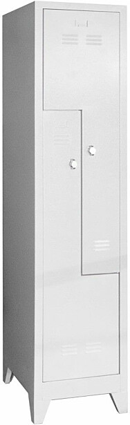 Säilytyskaappi Linento Furniture Js1032, 41x185cm, vaaleanharmaa