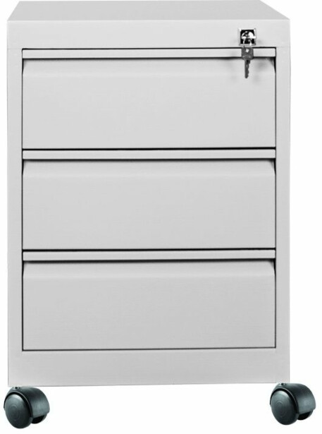 Säilytyskaappi Linento Furniture Js1019, 50x40cm, vaaleanharmaa
