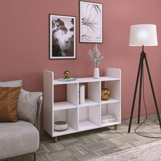 Hyllykkö Linento Furniture Saka 2, 115x86cm, valkoinen