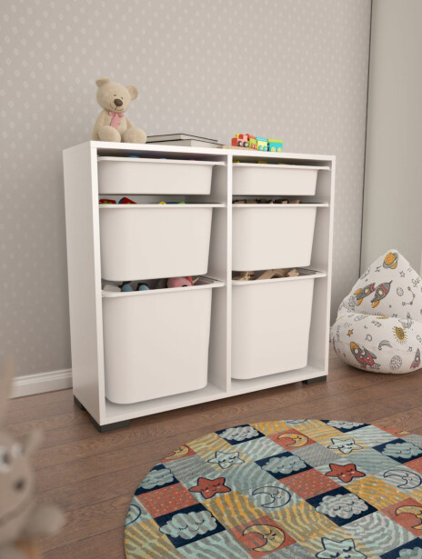 Lastenhuoneen laatikosto Linento Furniture Carla, 90x84cm