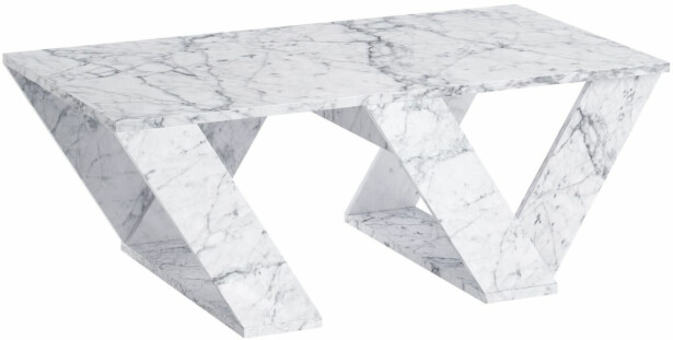 Sohvapöytä Linento Furniture Pipra Carrara-marmori
