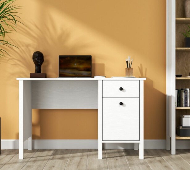 Työpöytä Linento Furniture FRN-20036, valkoinen