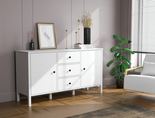 Senkki Linento Furniture FRN-20008, 150x82cm, valkoinen