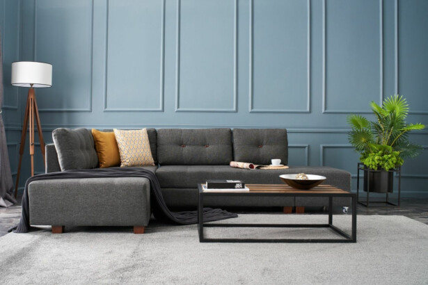 Kulmavuodesohva Linento Furniture Manama, 5-istuttava, vasen