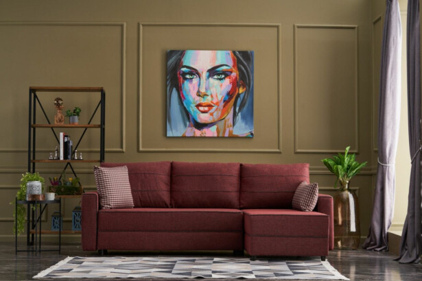 Divaanivuodesohva Linento Furniture Ece, 3-istuttava