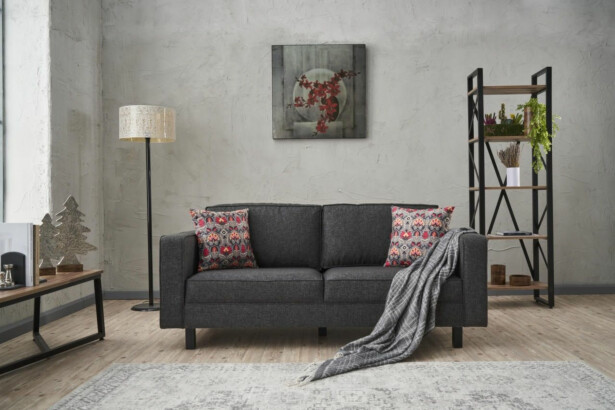 Sohva Linento Furniture Kale Linen, 2-istuttava, leveys 180cm