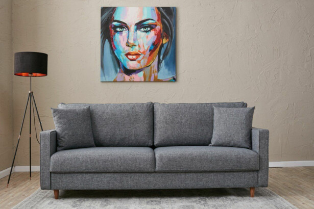 Sohva Linento Furniture Eva, 3-istuttava, leveys 210cm