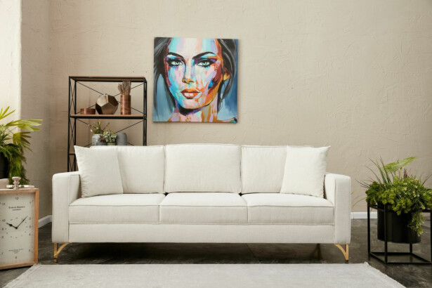Sohva Linento Furniture Berlin, 3-istuttava, leveys 220cm