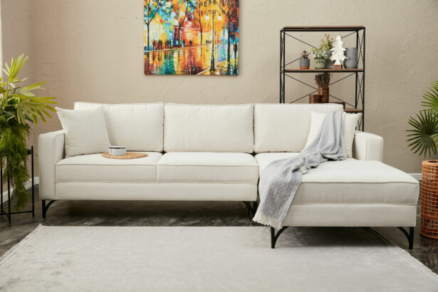 Divaanisohva Linento Furniture Berlin, 3-istuttava, oikea